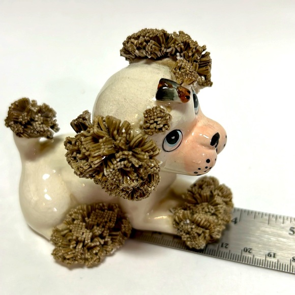 Vintage Spaghetti Poodle dog with Fly on his head - Picture 11 of 11